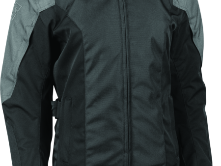 Speed and Strength Mad Dash Jacket Black Grey Womens - Large Online Sale