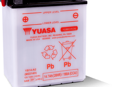 Yuasa YB14-A2 Yumicron CX 12 Volt Battery Online now