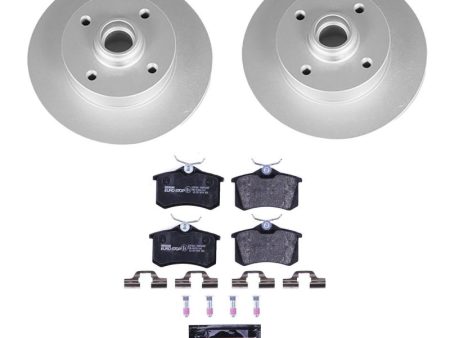 Power Stop 92-90 Volkswagen Corrado Rear Euro-Stop Brake Kit For Discount