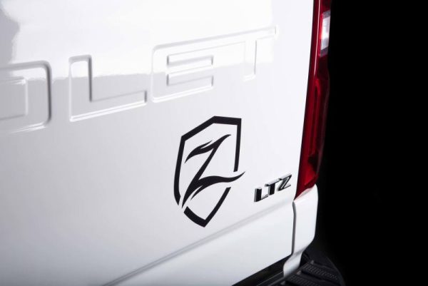 Zone Offroad Shield Decal - 7in Black Sale