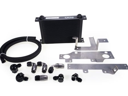 MAP Rev2 Oil Cooler Kit with Mounting Brackets | 2008-2015 Mitsubishi Evo X (EVOX-OCK-LW SS) Online Sale