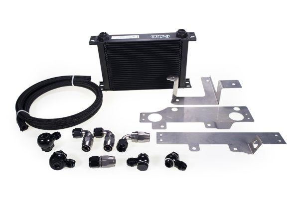 MAP Rev2 Oil Cooler Kit with Mounting Brackets | 2008-2015 Mitsubishi Evo X (EVOX-OCK-LW SS) Online Sale