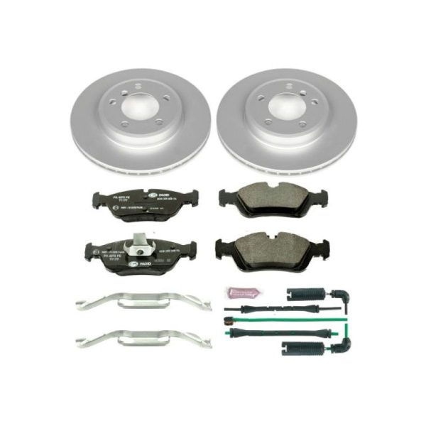 Power Stop 01-05 BMW 325xi Front Euro-Stop Brake Kit Fashion