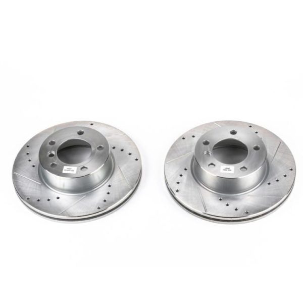 Power Stop 08-13 BMW 128i Front Evolution Drilled & Slotted Rotors - Pair Discount