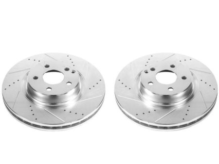 Power Stop 07-09 Mercedes-Benz E350 Front Evolution Drilled & Slotted Rotors - Pair Online