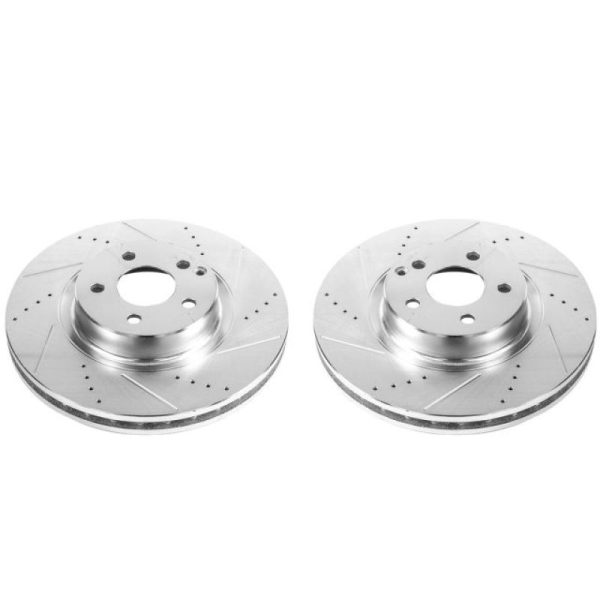 Power Stop 07-09 Mercedes-Benz E350 Front Evolution Drilled & Slotted Rotors - Pair Online