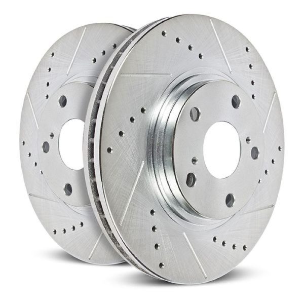 Power Stop 20-21 Audi e-tron Sportback Rear Drilled & Slotted Rotor (Pair) Sale