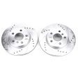 Power Stop 14-19 Mini Cooper Front Evolution Drilled & Slotted Rotors - Pair For Sale