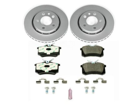 Power Stop 00-06 Audi TT Quattro Rear Euro-Stop Brake Kit Discount