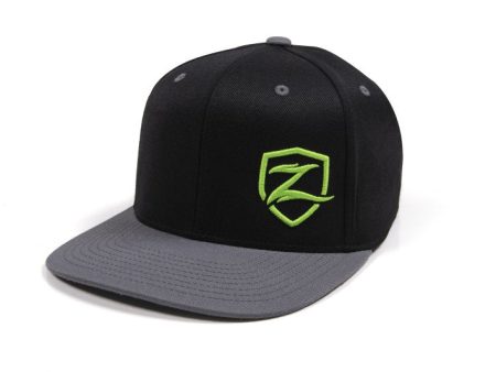 Zone Offroad Black Flatbill Hat - Snapback For Discount