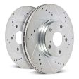 Power Stop 18-20 Land Rover Range Rover Velar Front Drilled & Slotted Rotor - Pair Hot on Sale