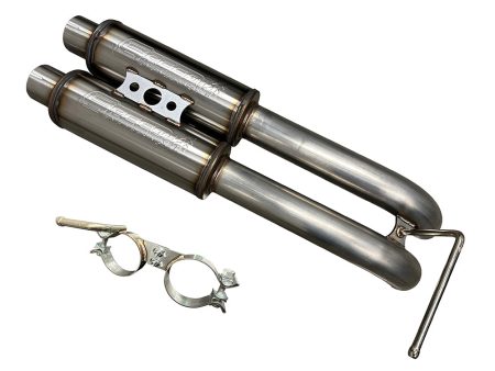 Silverado & Sierra Universal True Dual Axle Exit| (Muffler Kit) Online Sale