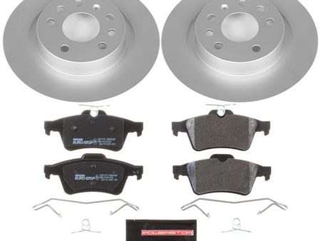 Power Stop 03-11 Saab 9-3 Rear Euro-Stop Brake Kit Cheap