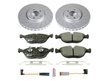 Power Stop 04-05 Mercedes-Benz E500 Front Euro-Stop Brake Kit Online Sale