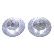 Power Stop 16-18 Land Rover Range Rover Evoque Rear Evolution Drilled & Slotted Rotors - Pair Fashion