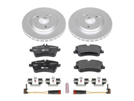 Power Stop 02-05 Mercedes-Benz C230 Front Euro-Stop Brake Kit For Sale