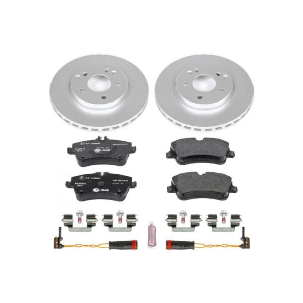 Power Stop 02-05 Mercedes-Benz C230 Front Euro-Stop Brake Kit For Sale