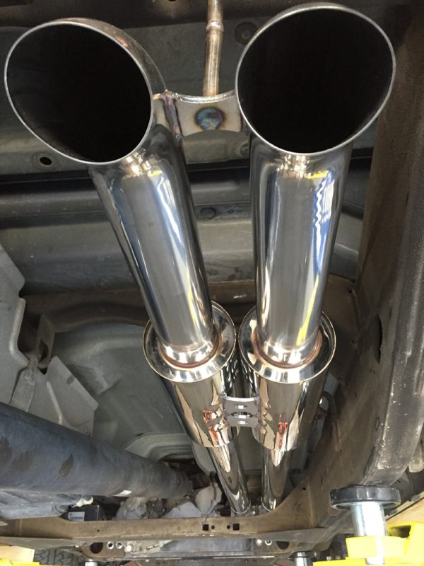 Silverado & Sierra True Dual Exhaust System| 2007-2019 (Crew & Extra Cab)  Axle Exit   (Out of Stock ETA 1 24 25) Online Sale