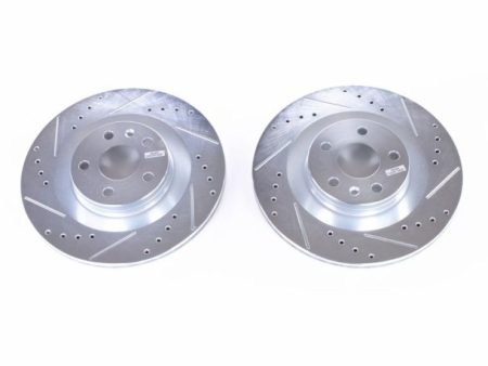 Power Stop 16-18 Volvo S90 Rear Evolution Drilled & Slotted Rotors - Pair Online now