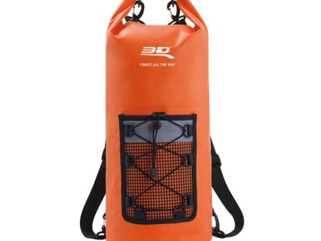 3D MAXpider Roll-Top Dry Bag Backpack - Orange For Cheap