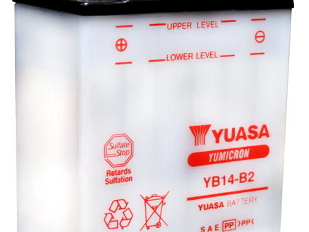 Yuasa YB14-B2 Yumicron CX 12 Volt Battery Online now