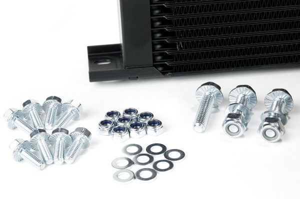 MAP Rev2 Oil Cooler Kit with Mounting Brackets | 2008-2015 Mitsubishi Evo X (EVOX-OCK-LW SS) Online Sale