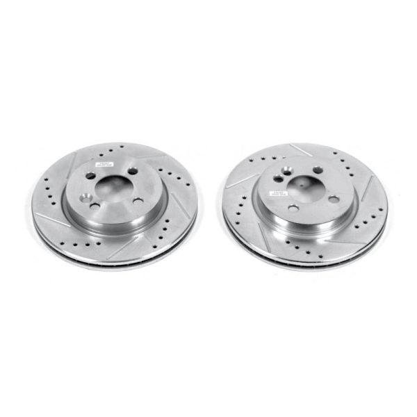 Power Stop 07-09 Mini Cooper Front Evolution Drilled & Slotted Rotors - Pair Online now