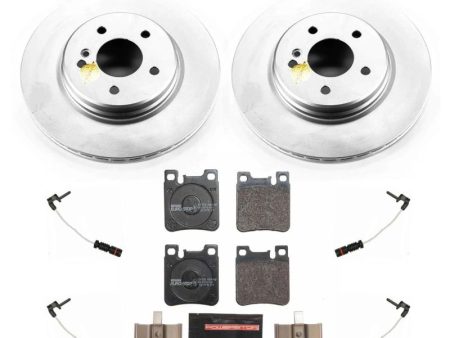 Power Stop 98-00 Mercedes-Benz C43 AMG Rear Euro-Stop Brake Kit Supply