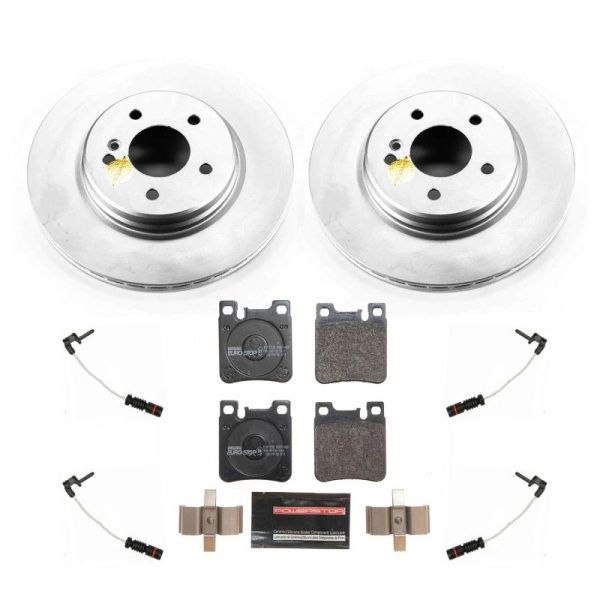 Power Stop 98-00 Mercedes-Benz C43 AMG Rear Euro-Stop Brake Kit Supply