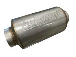 2.5  Inlet Outlet  Bullet Series  Muffler| (8  Length) Hot on Sale