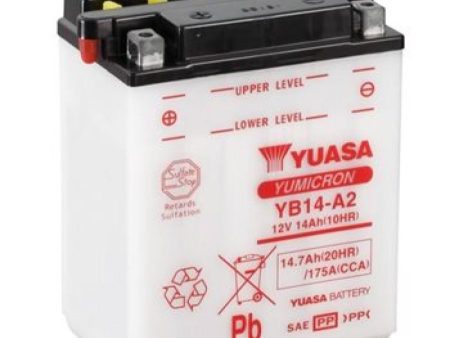 Yuasa YB14L-A2 Yumicron CX 12 Volt Battery Online Hot Sale