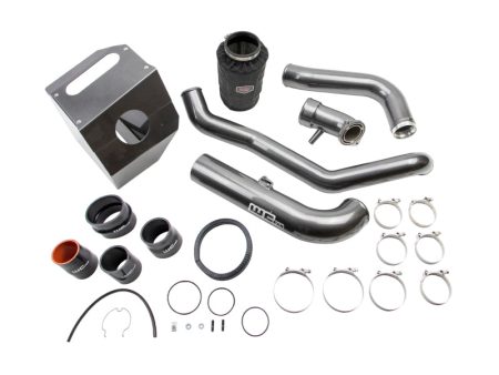 Wehrli 17-19 Chevrolet 6.6L L5P Duramax High Flow Intake Bundle Kit Stage 2 - Gloss Black Fashion