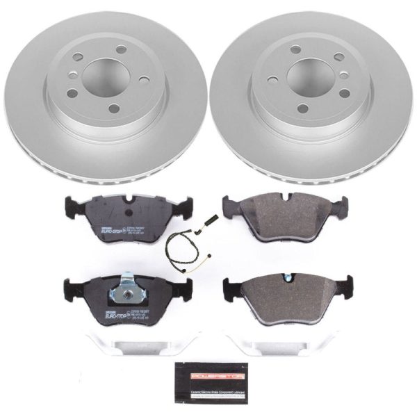 Power Stop 04-10 BMW X3 Front Euro-Stop Brake Kit Hot on Sale