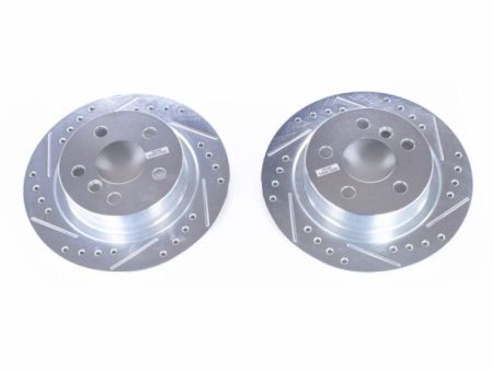 Power Stop 14-18 BMW i3 Rear Evolution Drilled & Slotted Rotors - Pair For Sale