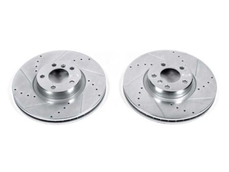 Power Stop 07-13 BMW X5 Front Evolution Drilled & Slotted Rotors - Pair Online Hot Sale