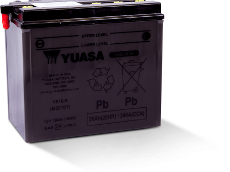 Yuasa YB16-B Yumicron 12 Volt Battery Hot on Sale