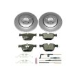 Power Stop 02-05 BMW 745i Rear Euro-Stop Brake Kit Supply