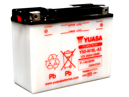 Yuasa Y50-N18L-A3 Yumicron 12 Volt Battery Online