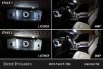 Diode Dynamics 08-16 d Super Duty F250 F350 Interior LED Kit Cool White Stage 1 Hot on Sale