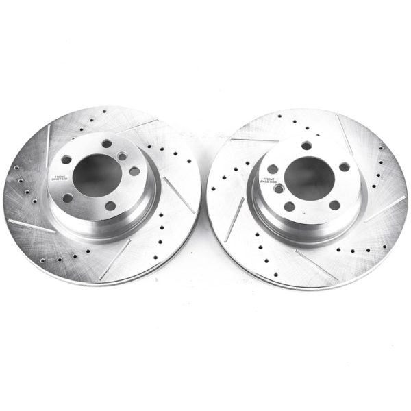 Power Stop 14-15 BMW 228i Front Evolution Drilled & Slotted Rotors - Pair Hot on Sale