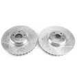 Power Stop 15-18 Mercedes-Benz C300 Front Evolution Drilled & Slotted Rotors - Pair Fashion