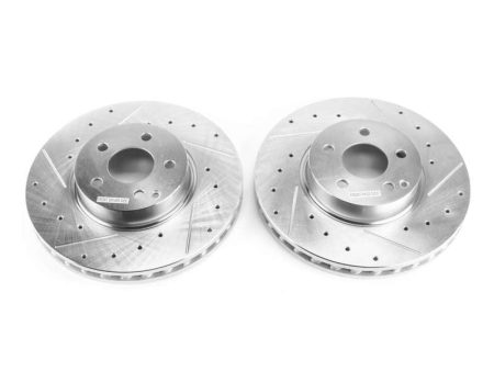 Power Stop 2014 Mercedes-Benz C300 Front Evolution Drilled & Slotted Rotors - Pair Online