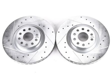 Power Stop 15-18 Audi S3 Front Evolution Drilled & Slotted Rotors - Pair Online now