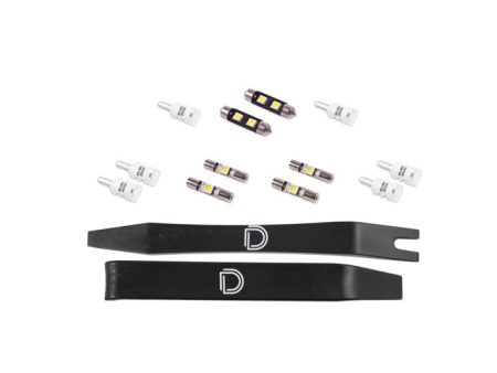 Diode Dynamics 94-04 d Mustang Interior LED Kit Cool White Stage 1 For Discount