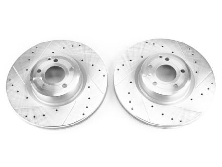 Power Stop 15-16 Mercedes-Benz SL400 Front Evolution Drilled & Slotted Rotors - Pair Hot on Sale