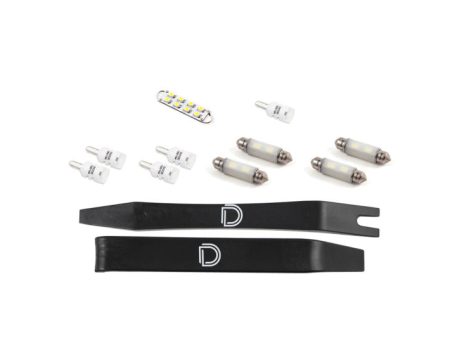 Diode Dynamics 15-23 Dodge Challenger Interior LED Kit Cool White Stage 1 For Discount