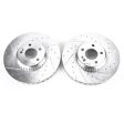 Power Stop 15-18 Mercedes-Benz C300 Front Evolution Drilled & Slotted Rotors - Pair Online Sale