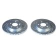 Power Stop 14-19 Mercedes-Benz CLA250 Rear Evolution Drilled & Slotted Rotors - Pair Sale