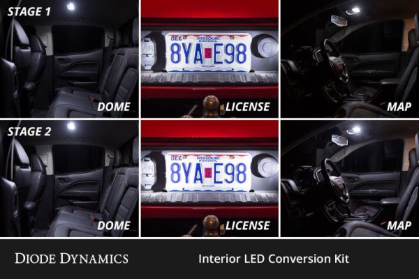 Diode Dynamics 05-21 Nissan Frontier Interior LED Kit Cool White Stage 1 Online