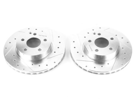 Power Stop 15-16 Mercedes-Benz C250 Front Evolution Drilled & Slotted Rotors - Pair Online